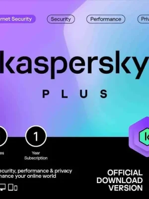 Kaspersky Plus Internet Security 5 Devices 1 Year