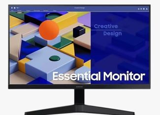 Samsung 27″ Monitor S27C310EAM FHD IPS HDMI VGA