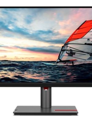 Lenovo ThinkVision P25i-30 24.5 inches FHD Monitor, Tilt/Swivel/Pivot/Height Adjustable Stand, Raven Black Color- 63F4MAT1UK